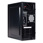 Gabinete Evotec Kyoto EV-1025, Mini-Tower, ATX/Micro-ATX/Mini-ITX, USB 2.0, con Fuente de 500W, sin Ventiladores Instalados, Negro - Imagen 4