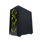 Gabinete Naceb Hydra, Midi-Tower, ATX/Micro-ATX/Mini-ITX, USB 2.0/3.0, sin Fuente, 3 Ventiladores Instalados, Negro - Imagen 3