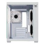 Gabinete Naceb NA-0636B, Mini-Tower, Micro-ATX/Mini-ITX, USB 2.0/3.0, sin Fuente, 3 Ventiladores Instalados, Blanco - Imagen 2