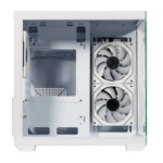 Gabinete Naceb NA-0636B, Mini-Tower, Micro-ATX/Mini-ITX, USB 2.0/3.0, sin Fuente, 3 Ventiladores Instalados, Blanco - Imagen 3
