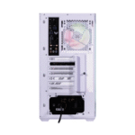 Gabinete Naceb NA-0637B, Midi-Tower, ATX/Micro-ATX/Mini-ITX, USB 3.0, sin Fuente, 4 Ventiladores Instalados, Blanco - Imagen 4