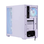 Gabinete Naceb NA-0637B, Midi-Tower, ATX/Micro-ATX/Mini-ITX, USB 3.0, sin Fuente, 4 Ventiladores Instalados, Blanco - Imagen 5