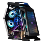 Gabinete Naceb Olympian, Midi-Tower, Micro-ATX/Mini-ITX, USB 2.0/3.0, sin Fuente, 3 Ventiladores Instalados, Negro