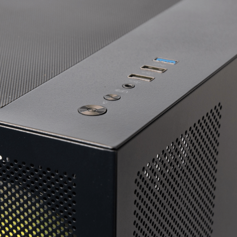 Gabinete Xzeal CXi1, Mini-Tower, Micro-ATX/Mini-ITX, USB 2.0/3.0, sin Fuente, 3 Ventiladores Instalados, Negro - Imagen 2