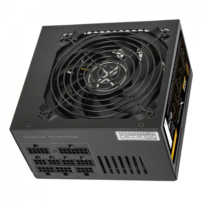 Fuente de Poder Xzeal XZPS650M1B 80 PLUS Bronze ATX, Modular, 24-pin ATX, 120mm, 650W - Imagen 4