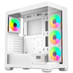 Gabinete Xzeal YRDEN XZ-140, Midi-Tower, ATX/Micro-ATX/Mini-ITX, USB 2.0/3.0, sin Fuente, 4 Ventiladores Instalados, Blanco