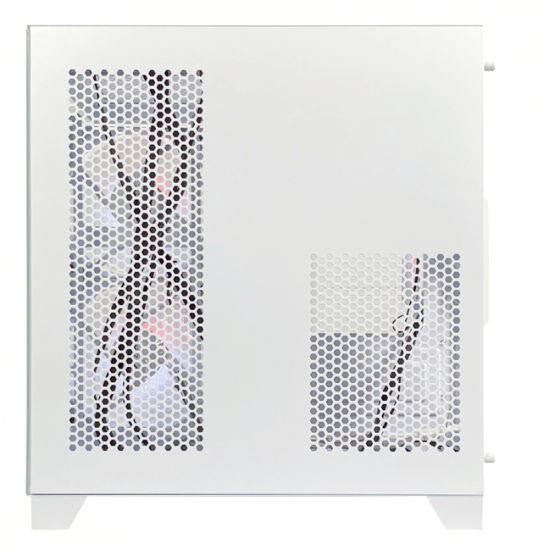 Gabinete Xzeal Panzer II Cubo, Mini-Tower, Micro-ATX, USB 2.0/3.0, sin Fuente, 3 Ventiladores Instalados, Blanco - Imagen 7
