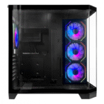 Gabinete Xzeal XZ150, Midi-Tower, ATX/Micro-ATX, USB 3.0, sin Fuente, 4 Ventiladores Instalados, Negro - Imagen 5