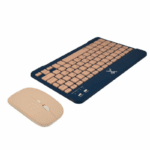 Kit de Teclado y Mouse Perfect Choice Genova, Inalámbrico, RF Inalámbrico/Bluetooth, Azul, Español - Imagen 4