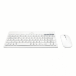 Kit de Teclado y Mouse Perfect Choice PC-201380, Inalámbrico, RF Inalámbrico/Bluetooth, Blanco, Español - Imagen 2