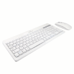 Kit de Teclado y Mouse Perfect Choice PC-201380, Inalámbrico, RF Inalámbrico/Bluetooth, Blanco, Español - Imagen 3