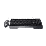 Kit Gamer de Teclado y Mouse Naceb Fallen, Alámbrico, USB, Negro, Español - Imagen 5