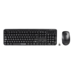 Kit de Teclado y Mouse Techzone TZ19COMB01-INA, Inalámbrico, USB, Negro
