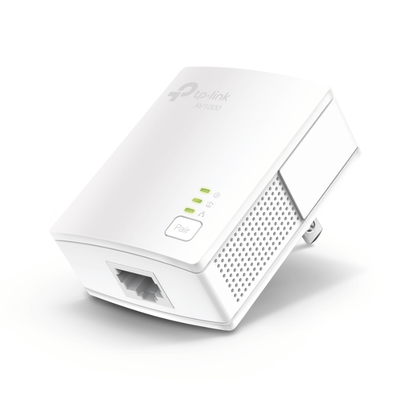 TP-Link Powerline AV1000, Alámbrico, 1 x RJ-45, 1.000Mbit/s, 2 Piezas - Imagen 3
