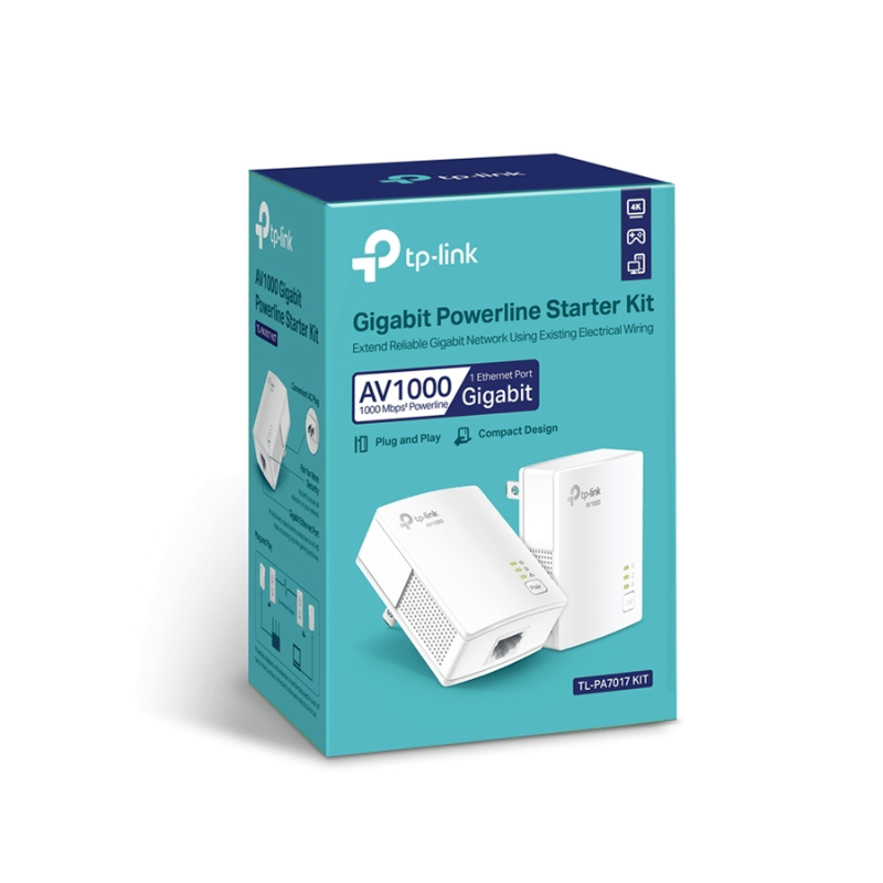 TP-Link Powerline AV1000, Alámbrico, 1 x RJ-45, 1.000Mbit/s, 2 Piezas - Imagen 7