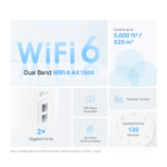 Sistema Wi-Fi 6 en malla para todo el hogar AX1500 - Imagen 2