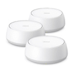 TP-Link Access Point con Sistema de Red Wi-Fi en Malla DECO BE22, 2 x RJ-45, 2882Mbit/s, Wi-Fi 7, Doble Banda 2.4/5 GHz, 4 Antenas, 3 Piezas