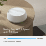 TP-Link Access Point con Sistema de Red Wi-Fi en Malla DECO BE22, 2 x RJ-45, 2882Mbit/s, Wi-Fi 7, Doble Banda 2.4/5 GHz, 4 Antenas, 3 Piezas - Imagen 4