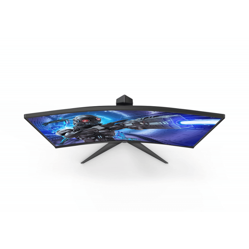 Monitor Gamer Curvo AOC CQ32G2S LCD 32", 2560x1440, FreeSync, 165Hz, HDMI/DisplayPort, Negro/Rojo - Imagen 11