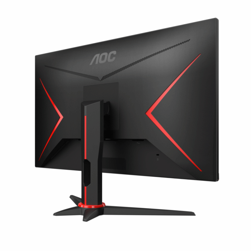 Monitor Gamer Curvo AOC CQ32G2S LCD 32", 2560x1440, FreeSync, 165Hz, HDMI/DisplayPort, Negro/Rojo - Imagen 5