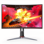 Monitor Gamer Curvo AOC CQ32G2S LCD 32", 2560x1440, FreeSync, 165Hz, HDMI/DisplayPort, Negro/Rojo - Imagen 6