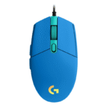 Mouse Gamer Logitech Óptico G203 LightSync, Alámbrico, USB, 8000DPI, Azul - Imagen 2