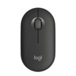 Mouse Logitech Óptico Pebble 2 M350s, Inalámbrico, RF + Bluetooth, 4000DPI, Grafito