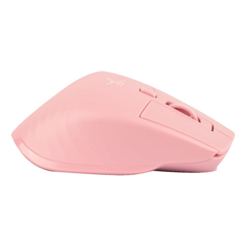 Mouse Ergonómico Perfect Choice PC-045281, Inalámbrico, Óptico, 1.600DPI, RF Inalámbrico/Bluetooth, Rosa - Imagen 4