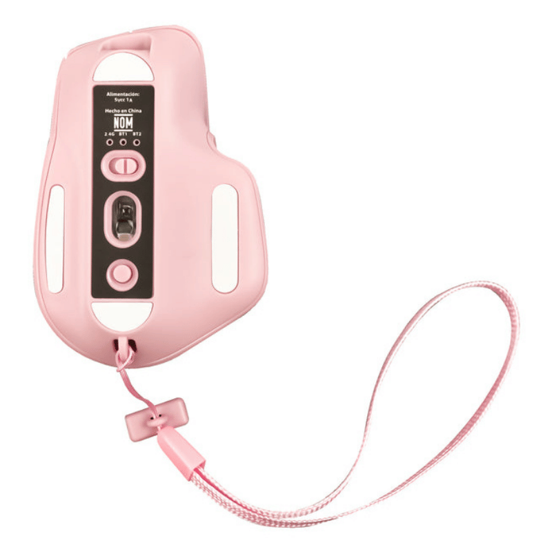 Mouse Ergonómico Perfect Choice PC-045281, Inalámbrico, Óptico, 1.600DPI, RF Inalámbrico/Bluetooth, Rosa - Imagen 5