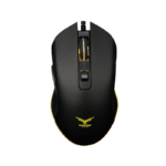 Mouse Gamer Naceb Óptico Horus, Alámbrico, USB, 3200DPI, Negro