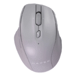 Mouse Ergonómico Naceb NA-0139G, Inalámbrico, Óptico, 1.600DPI, Bluetooth/USB-A, Gris
