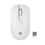 Mouse TechZone TZACMOI49, Inalámbrico, Óptico, 1.200DPI, RF Inalámbrico, Blanco