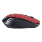 Mouse Ergonómico TechZone Óptico TZ19MOU01-INA, Inalámbrico, USB, 1600DPI, Rojo - Imagen 4