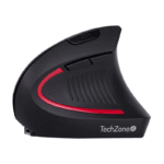 Mouse Ergonómico Techzone Vertical TZMOUINA-06, Inalámbrico, USB, Negro - Imagen 3