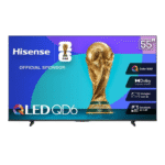 Hisense Smart TV QLED 55QD6QV 55", 4K Ultra HD, Negro