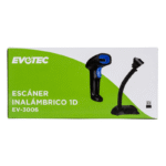 Evotec EV-3006 Lector de Código de Barras Láser, 1D - Incluye Cable USB - Imagen 5