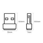 TP-Link Adaptador de Red USB ARCHER T2U NANO, Inalámbrico, WLAN, 633 Mbit/s, Doble Banda 2.4/5 GHz - Imagen 4
