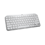 Teclado Logitech MX Keys Mini, Inalámbrico, RF Wireless/Bluetooth, Blanco (Español) - Imagen 3