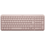 Teclado Logitech K250, Inalámbrico, Bluetooth, Rosa, Español