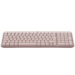 Teclado Logitech K250, Inalámbrico, Bluetooth, Rosa, Español - Imagen 4