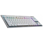 Teclado Gamer Logitech G915 X LightSpeed LED TKL, Teclado Mecánico, Logitech GL Tactile, Inalámbrico, USB/RF Inalámbrico/Bluetooth, Blanco, Inglés - Imagen 3