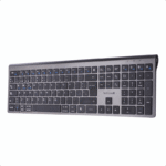 Teclado TechZone Hefestos, Inalámbrico, RF Inalámbrico/Bluetooth, Negro, Español - Imagen 2
