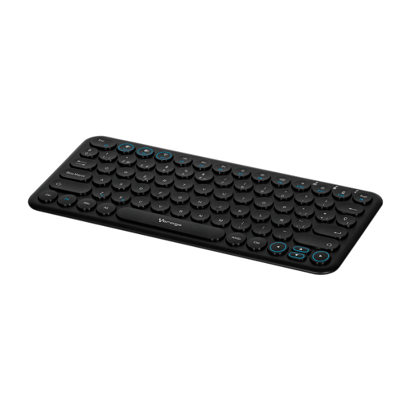 Teclado Vorago KBW-400, Inalámbrico, USB, Negro (Español) - Imagen 6