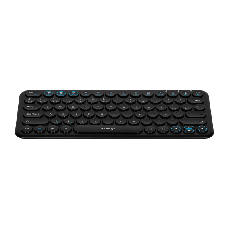 Teclado Vorago KBW-400, Inalámbrico, USB, Negro (Español) - Imagen 8