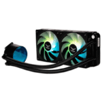Naceb Naceb Ártico 240 Enfriamiento Líquido para CPU, 2x 120mm, hasta 1800RPM, Negro