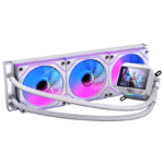 Naceb NA-0657B Enfriamiento Líquido para CPU, 3x 120mm, hasta 1800RPM, Blanco