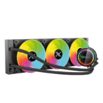 Xzeal XZ411 360 Enfriamiento Líquido para CPU, 3x 120mm, hasta 2200RPM, Negro