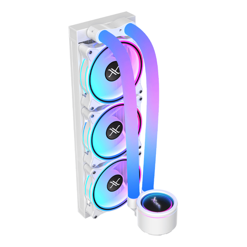 Xzeal XZCO414W Enfriamiento Líquido para CPU, 3x 120mm, hasta 1800RPM, Negro - Imagen 2