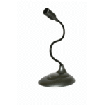 Perfect Choice Micrófono de Lujo con Cuello Flexible, PC-110279, Alámbrico, Negro
