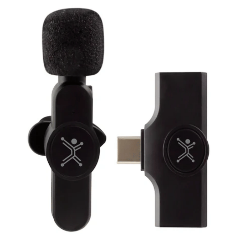 Perfect Choice Micrófono Fidelity, Inalámbrico, USB Typo C, 30 Ohmio, Negro
